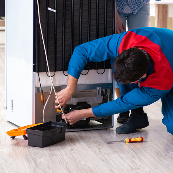 how much do you charge for refrigerator repair services in Dry Ridge